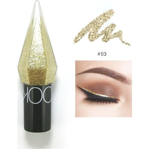 Liquid Eyeshadow Diamond Long lasting Shiny Waterproof Eyeliner Pen Shimmer Pigmented Cosmetic Women Eye Beauty Makeup Maquiagem