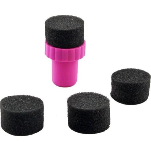 1 Set Nail Art Decoration Sponge Stamper Gradient Manicure Tool Image Transfer Gel Polish Nail Design Equipment Kit