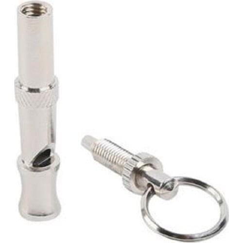 1pc Pet Puppy Dog Training Whistle Animal Sound Key Discipline Supplies Noble Ultrasonic Stainless Steel Supersonic Obedience