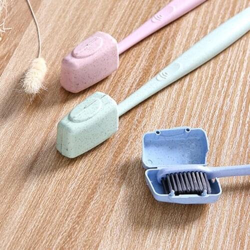 4Pcs Outdoor Travel Portable Toothbrush Head Plastic Protective Cover Holder Hike Camping Brush Cleaner Protector New