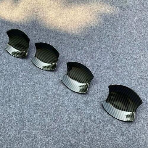 For Nissan Kicks 2021 2022 Car Accessories ABS Chrome Door Handle Bowl Cover Cup Frame Trim Insert Catch Molding Garnish