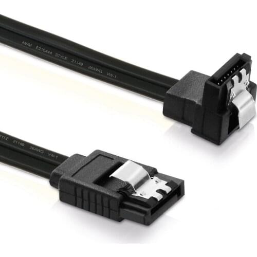 2PCS SATA cables Lowest price Hard Disk Drive Data Serial ATA Straight Cable 26AWG for HDD SSD Cord line 7pin
