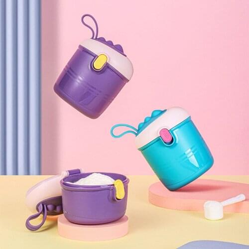 Baby Milk Powder Food Container Box Portable Infant Feeding Side Open Essential Cereal Dispenser Toddle Snacks Storage