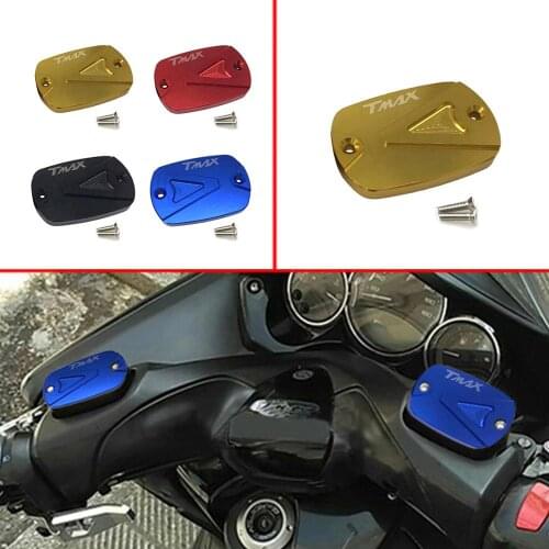 Motorcycle Brake Oil Fluid Fuel Oil Reservoir Tank Cap Cup Cover For YAMAHA TMAX530 TMAX500 T-MAX 530 T-MAX 500 TMAX530 TMAX500