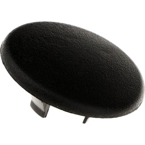 Black Rear Armrest Arm Rest Trim Bolt Cover Cap Replace For Chevrolet GMC General Style 2007-2014 Cadillac Escalade 2PC