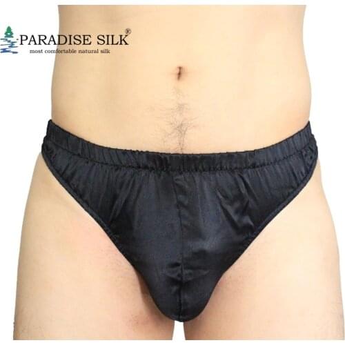 Мужские шелковые трусы PARADISE SILK China At AliExpress