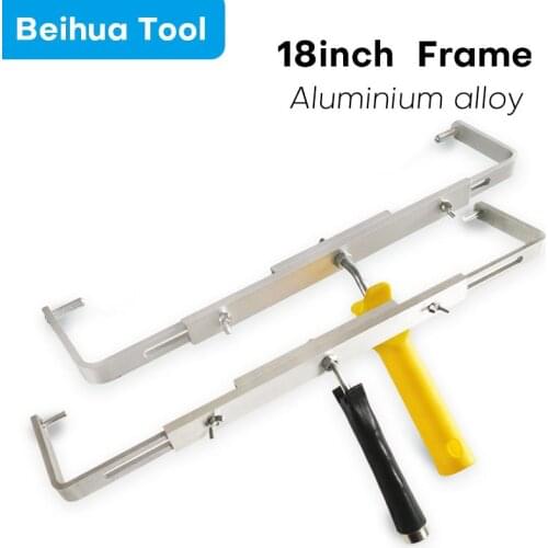 18inch Paint Roller Handle 46cm Aluminium Roller Brush Frame Retractable Painting Handle Tools Extension-type Double Bracket