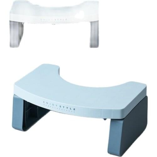 Foldable Toilet Squatting Stool Non-slip Toilet Footstool Anti Constipation Stools Portable Step for Home Bathroom Dropshipping