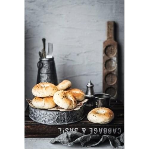 Vintage Metal Tray Antique Wrought Iron Set Vase Decoration Round retro tray Bread Plate For Home Kitchen Church Wedding Decor