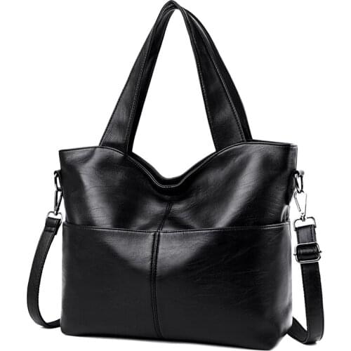 Large Capacity Pu Leather Women Handbags Fashion Ladies Shoulder Bag Designer Crossbody Bags for Women Casual Tote Messenger Bag