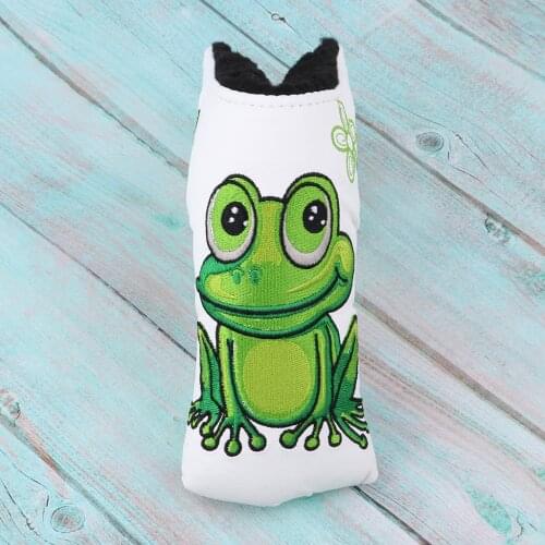 Waterproof PU Golf Head Cover Mallet Putter Headcover With Magnetic Closure