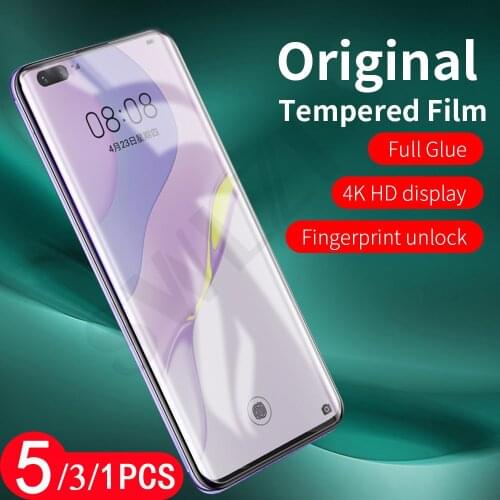 5-1Pcs 9H for Huawei nova 8 SE 7 pro 7i 6 5 5i 5T 5Z 4 4E 3 3i 3E tempered glass phone screen protector protective film on Glass