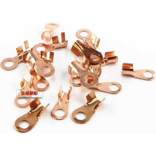 20A motorcycle electric vehicle battery battery connector wire connector clip wire tail copper terminal block clamp