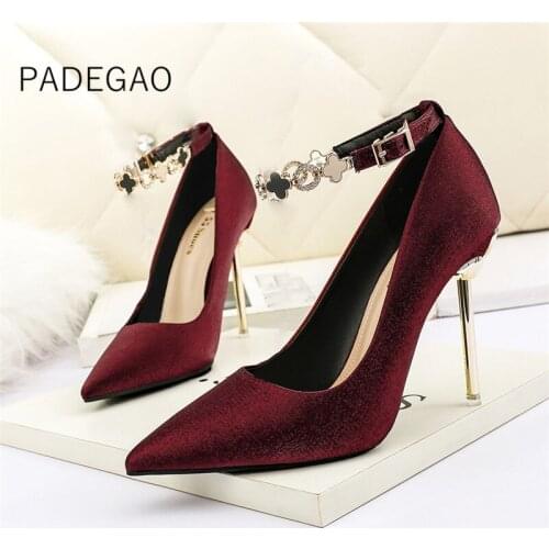 Womens Shoes 2021 Crystal Casual Shoes for Women Fashion Party Vintage High Heels