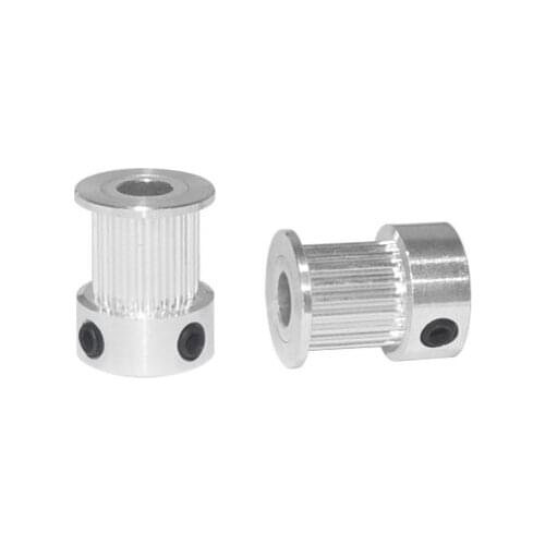 2GT 12 15 16 20 teeth 2GT Timing Pulley Bore 3.17/4/5/6/6.35/8mm For GT2 Timing Belt width 6mm 10mm 15mm 3D printer CNC Parts