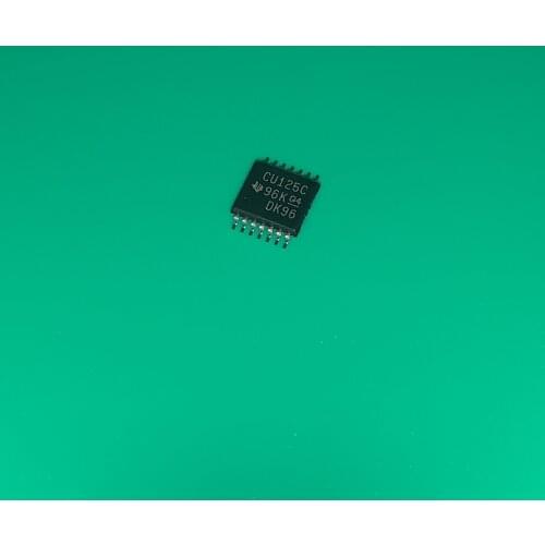 10pcs/lot SN74CBT3125CPWR TSSOP14 IC CU125C SWITCH BUS QUAD FET 14-TSSOP