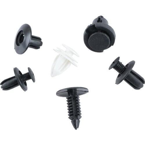 100 pieces of plastic automotive HE26 rivet fasteners For Skoda Octavia Fabia Rapid Superb Yeti Roomster