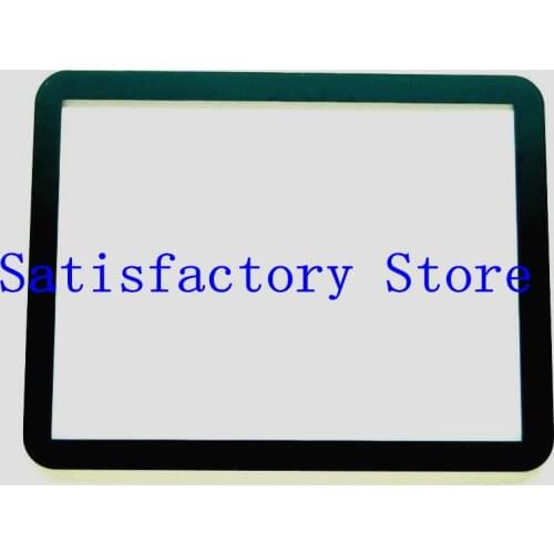 2PCS/NEW For Canon FOR EOS 7D Outer LCD Screen Display Window Glass Replacement repair parts