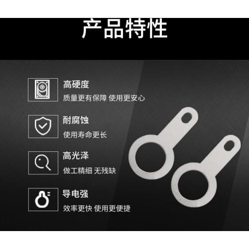 4.2 single end lug copper terminals 50 welding lug copper lug circular welding terminals