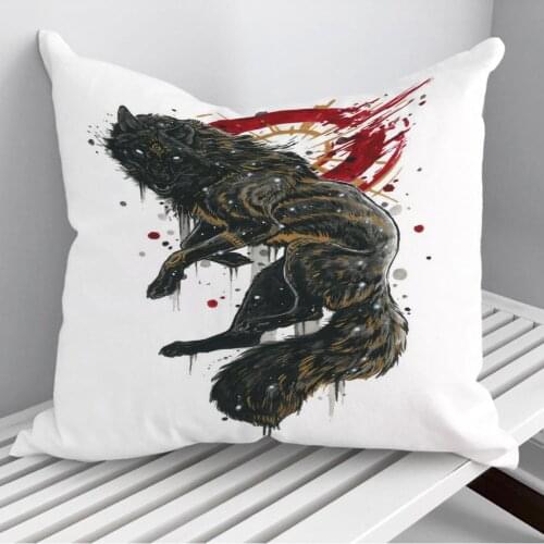 Amarok Throw Pillows Cushion Cover On Sofa Home Decor 45*45cm 40*40cm Gift Pillowcase Cojines Dropshipping