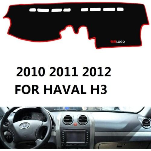 Anti-UV Dashboard Cover Dashmat Mat Pad Car Styling Sun Visor Shade Carpet For Great Wall Haval HAVAL H3 2010 2011 2012 Car