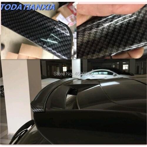 Car Spoiler Carbon Fiber for opel zafira b renault trafic golf mk4 megane 3 tucson 2017 renault clio 2 alfa romeo 159 audi q7