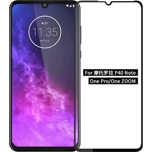 For Motorola One Zoom 9D 6D 5D Full Glue Cover Tempered Glass Screen Protector CASE for Motorola One Zoom for Moto One Pro Zoom for Motorola One Power Glass film