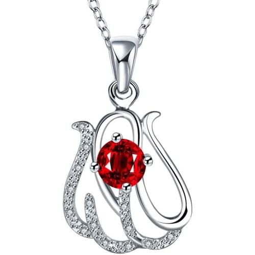 Hot sell Lose Money Promotions! silver plated necklaces & pendants Insets claws collares mujer accessories