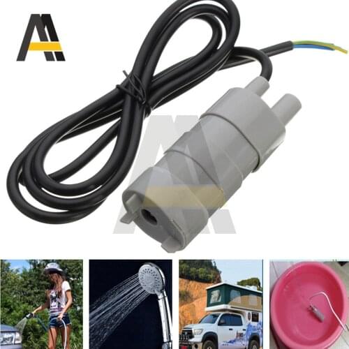 JT-500 Immersible DC 12V 600L Submersible Pump IP68 for Water Aquarium Bath Water Pump Garden for Solar Aquarium