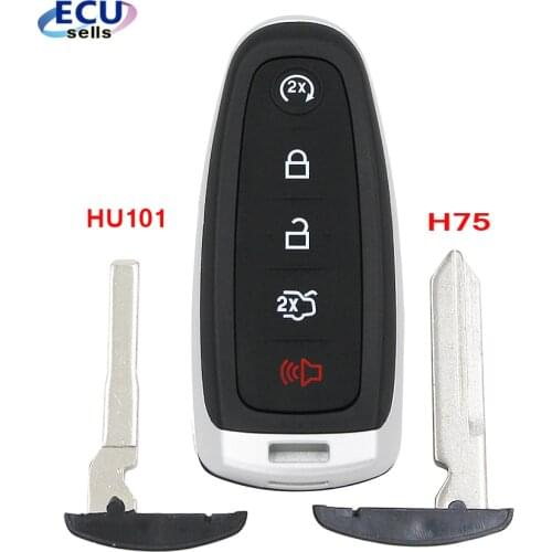 5B Smart Remote Key Shell Fob For Ford Edge Explorer Escape Flex Focus for Lincoln MKS MKT FCC: M3N5WY8609