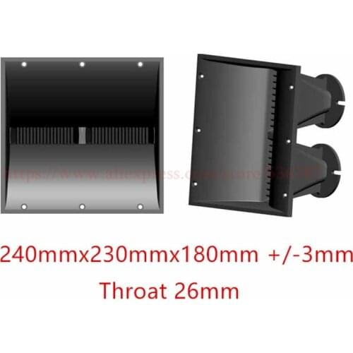 Professional Audio System Line Array Speaker Accessories Horn Flare 2x1 Inch WS2410 For DJ Mixer Stage Home Theater