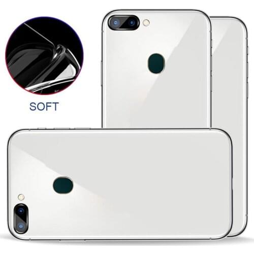 Simple Female Anti-fall Soft Shell For OPPO R15 Mobile Phone Case