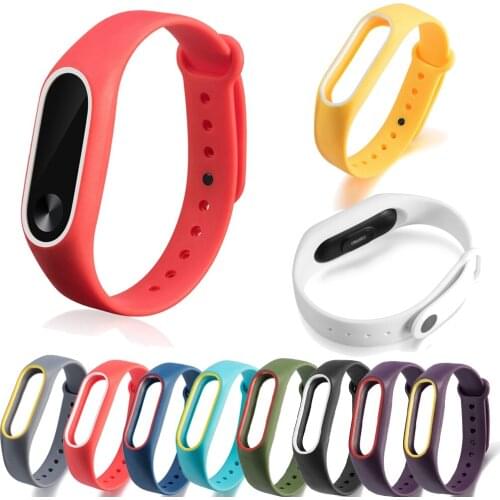 Belt For mi band 2 Accessories Pulseira Miband 2 Strap Replacement Silicone Wriststrap for Xiaomi Mi2 Smart Bracelet Wrist Band