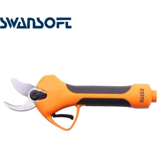 Hand 35mm cutting electric pruning shears, electric pruner, garden and vineyard electric secateurs powerful garden pruners