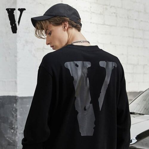 VLONE crewneck Sweatshirts men POP UP Black Friday FRIENDS loose casual couple pullover women trendy