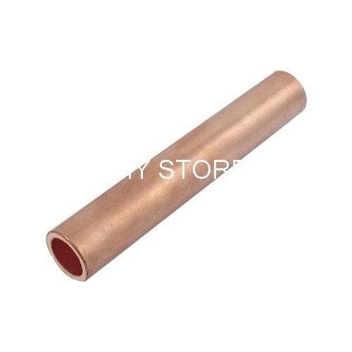 7mm Inner Dia. Straight Hold Wire Passing Copper Connection Tube GT-G-25