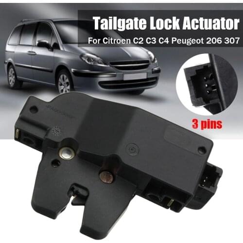 Tailgate Central Lock Actuator for Citroen C3 C4 Picasso Peugeot 307 9646091580