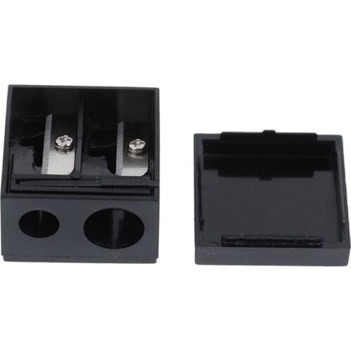 Multifunctional Pencil Sharpener for Office School Supplies 1PC Double Holes Pencil Sharpener Makeup Pencil