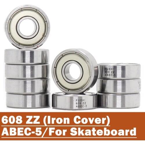 608ZZ Bearing 8x22x7 mm ( 10 PCS ) ABEC-5 Skate Stroller Miniature 608 ZZ Ball Bearings 608Z 608 2Z Bearing