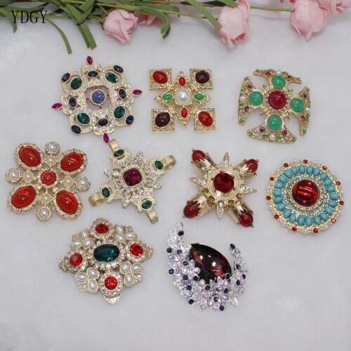 Ydgy barroco geometry creative painting fashion womens clothing pin amille wedding accessories 2019 new jewelry