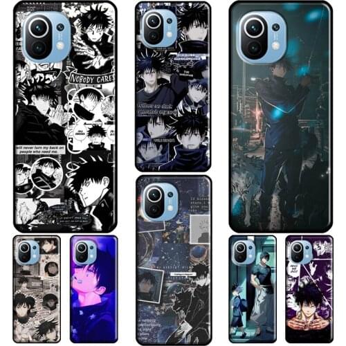 Jujutsu Kaisen Fushiguro Megumi For POCO X3 Pro F3 F2 M3 Pro Case For Xiaomi Mi 11 Ultra Mi 9 10 Lite Mi 10T 9T Pro Coque