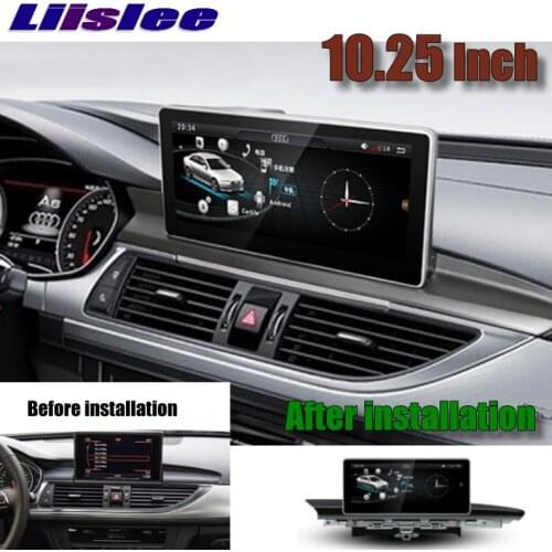 For Audi A6 A6L S6 RS6 C7 4G 2012~2018 Liislee Car Multimedia Player NAVI Original Car System Radio Stereo GPS Screen Navigation