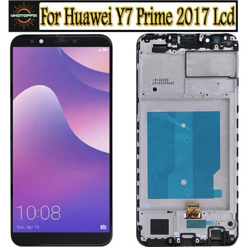 For HUAWEI Y7 Prime 2018 LCD Display Touch Screen Digitiz For Huawei Y7 Pro 2018 y7 2018 LCD With Frame LND-L22 LX2 L21 LX3 L23