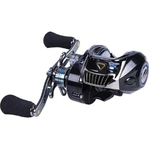 FB100 Bait Casting Reel Big Game 6kg Max Drag jig Reel 12+1 BB 7.1:1 Aluminium Alloy Body Jigging Fishing Water Drop Reels