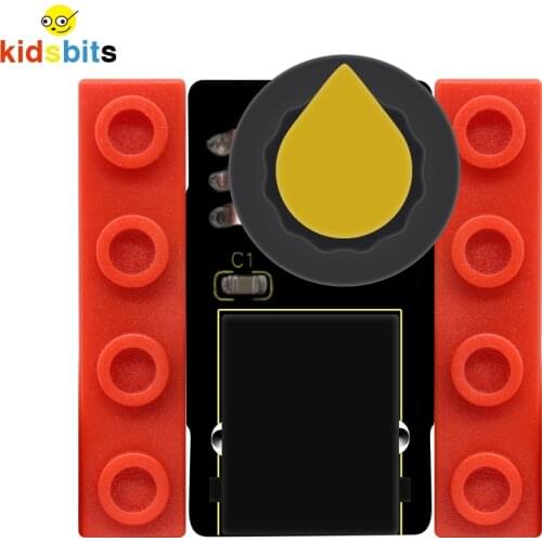 Kidsbits Blocks Coding Adjustable Potentiometer Sensor Module speed regulator with switch potentiometer For Arduino STEM