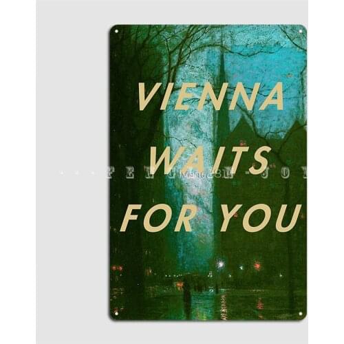 Billy Joel Vienna Metal Plaque Poster Wall Pub Painting Décor Living Room Customize Tin Sign Posters