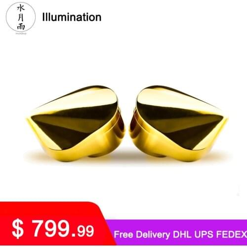 MOONDROP Illumination 2020 NEW IEM Flagship Dynamic In-Ear Monitoring HIFI Earphone with Detachable Cable S8 Blessing2 KXXS