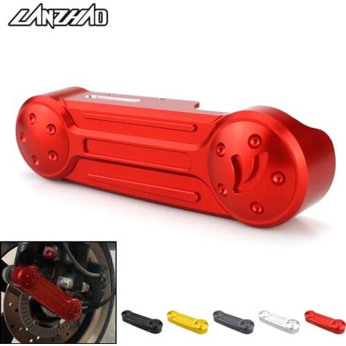 Motorcycle Front Fork Cover Suspension Link Case CNC Accessories for Piaggio Vespa GTS Sprint Primavera LX 150 250 300 2017-2020