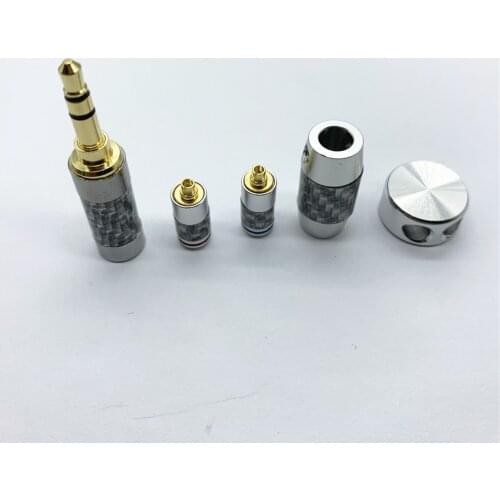 Plug+earphone pin+splitter+slider 1set