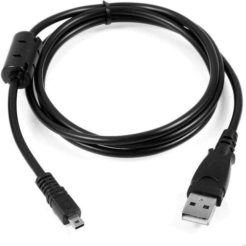 UC-E6 USB Cable For Nikon COOLPIX AW100,L20,L22,L24,L100,L110,L120,P100,P300,P310,P500,P510,P6000,P7000,P7100,P90 Digital Camera